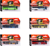 Majorette City Bus with Freewheel and Suspension Metal Body Toy Bus For Kids & Collectors Styles & Design May Vary